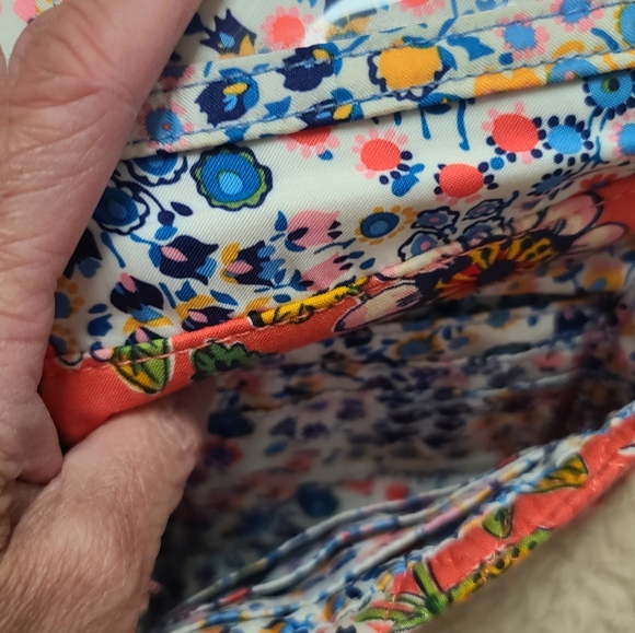 Vera Bradley Coral Floral Tapestry Hipster Crossbody Bag - Picture 3 of 16